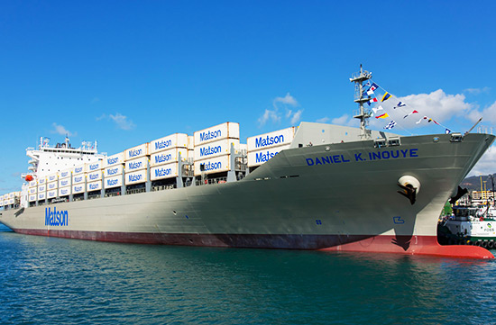 Which shipping company would you choose to ship to the United States by sea?